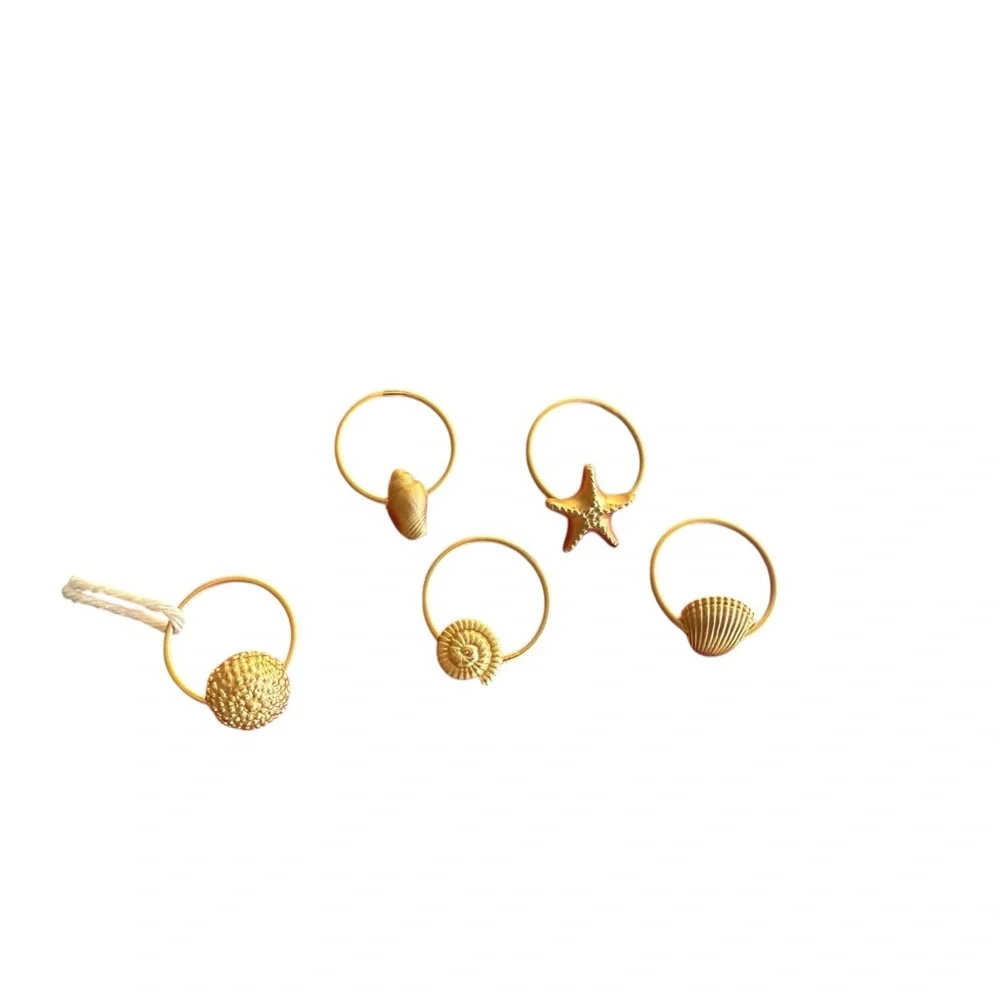 Valentino Garavani stackable gold